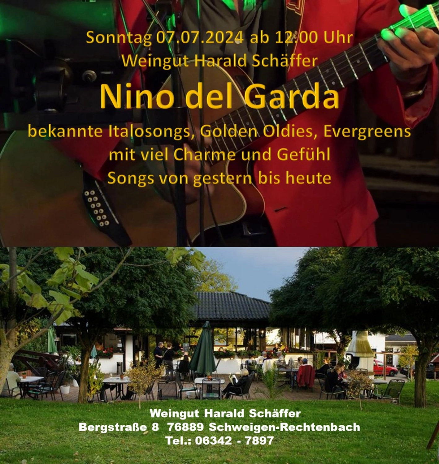 Italienischer Abend Kalles Golfstüble von Nino del Garda