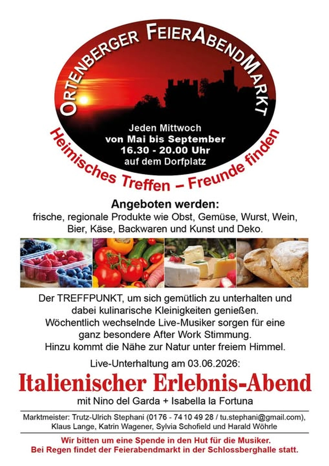 Italienischer Abend Kalles Golfstüble von Nino del Garda